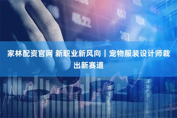 家林配资官网 新职业新风向｜宠物服装设计师裁出新赛道
