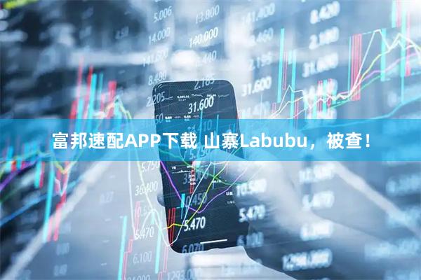 富邦速配APP下载 山寨Labubu，被查！